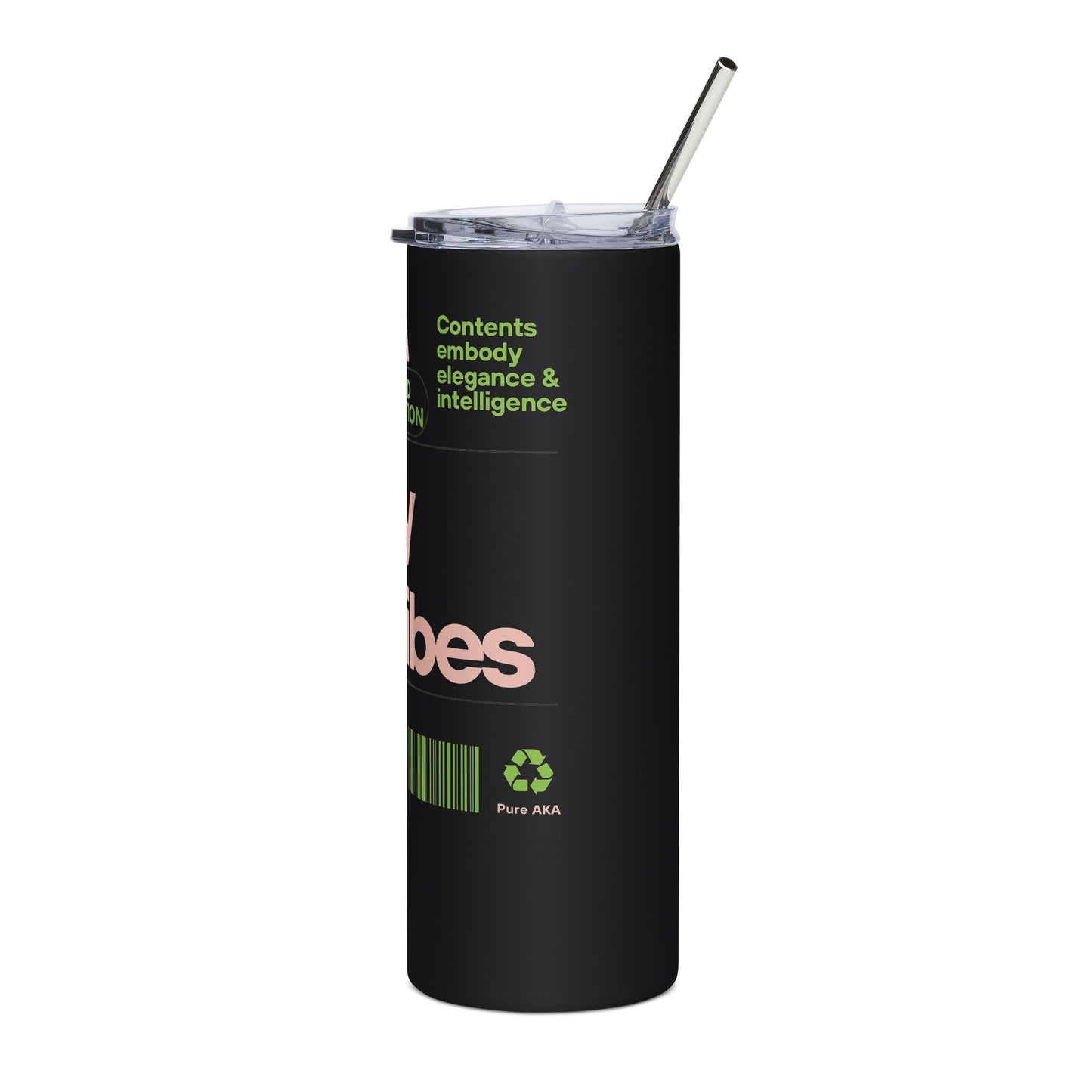 Pretty Girl Vibe Stainless Steel Tumbler, 20oz