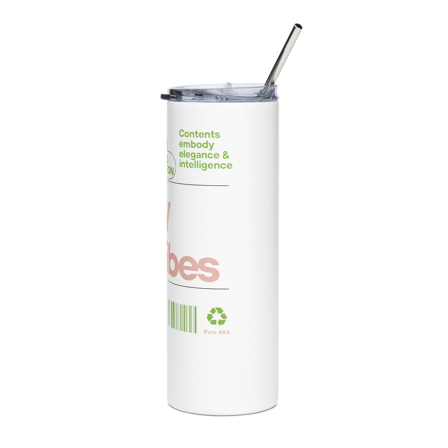 Pretty Girl Vibe Stainless Steel Tumbler, 20oz