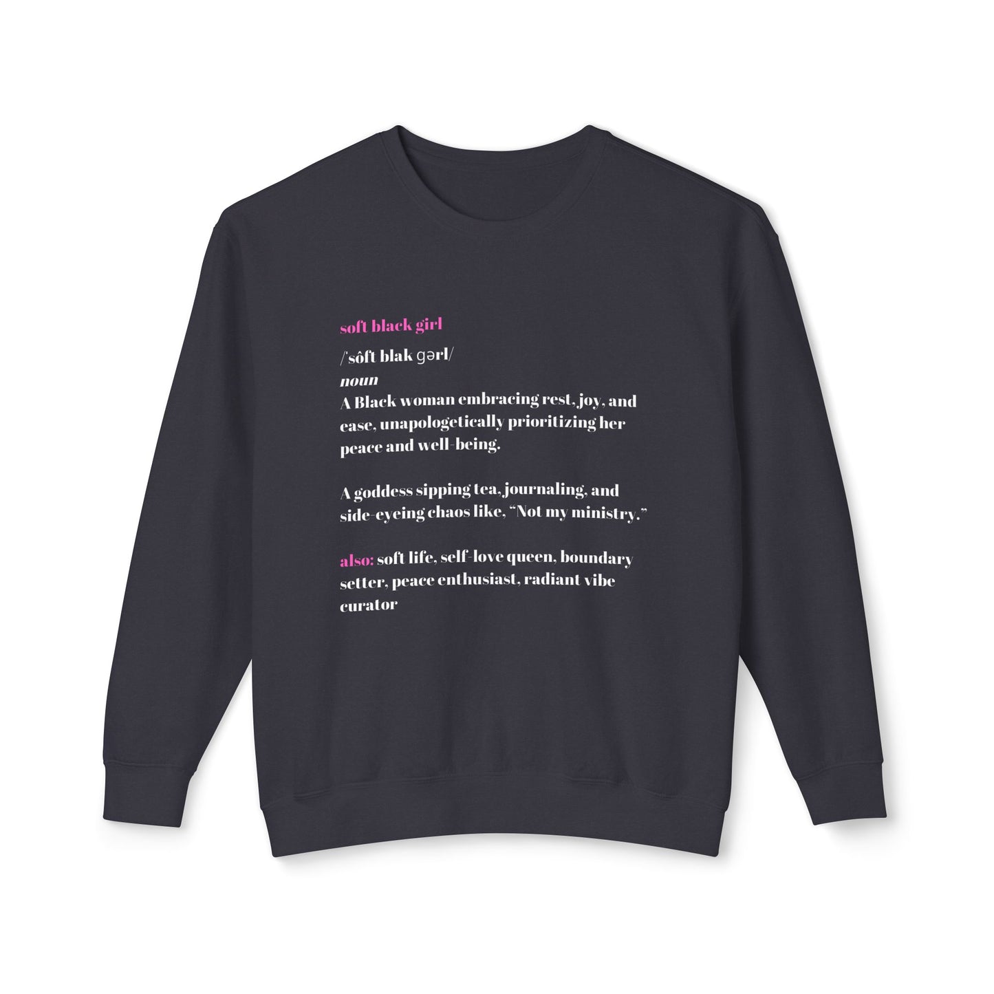 Soft Black Girl Sweatshirt