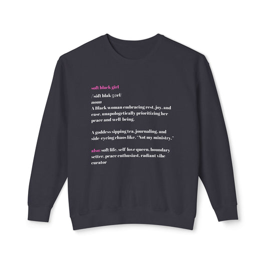 Soft Black Girl Sweatshirt