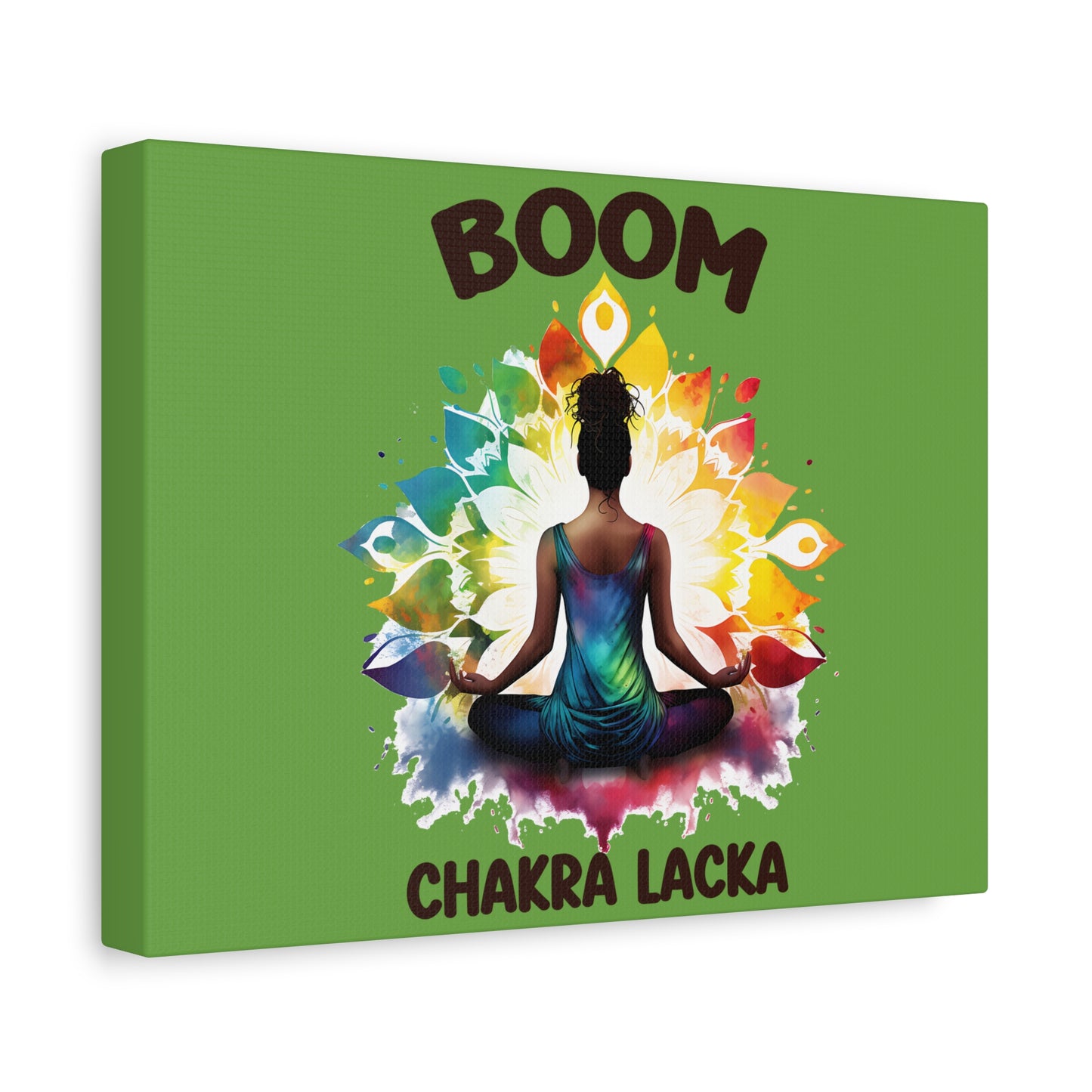 Boom Chakra Lacka Matte Canvas, Stretched, 1.25"