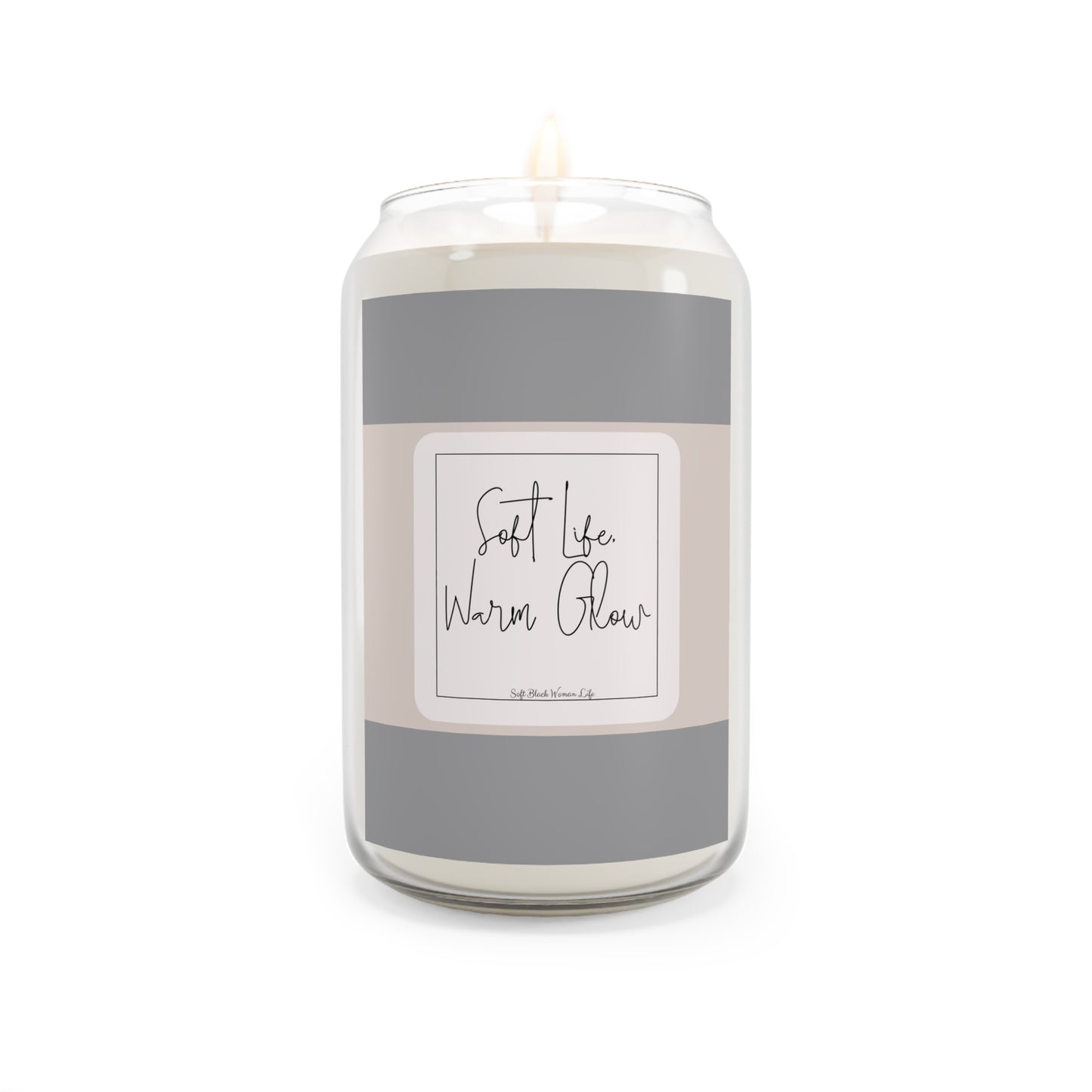 Soft Life Warm Glow Scented Candle, 13.75oz