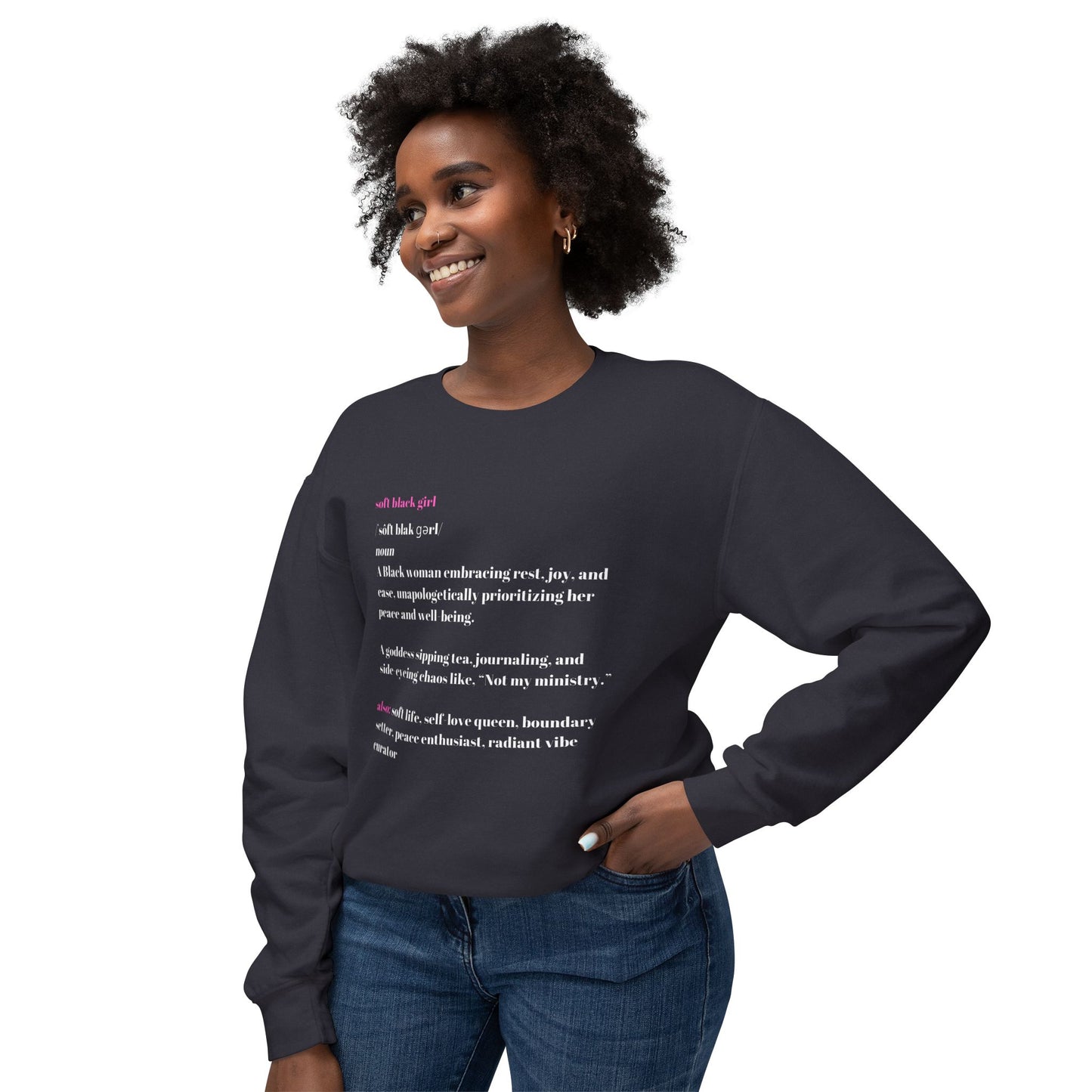 Soft Black Girl Sweatshirt