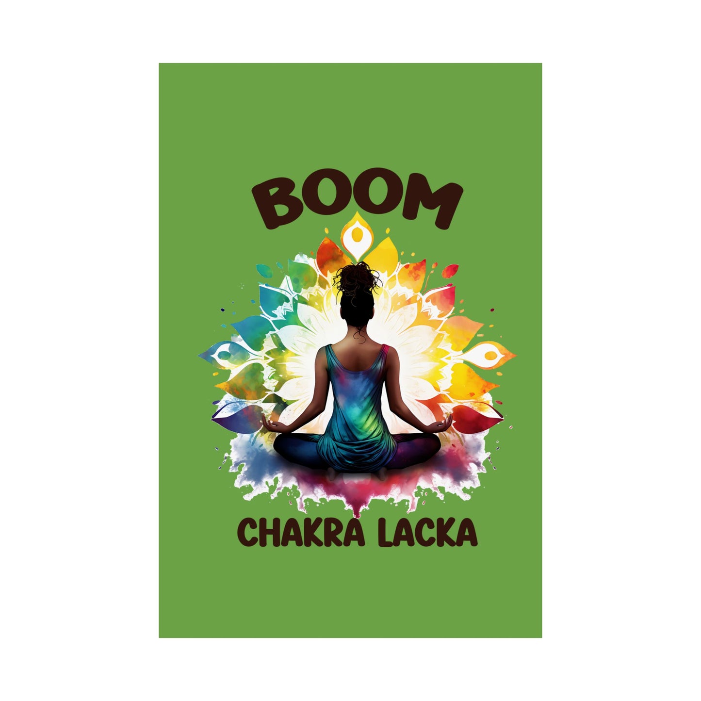 Boom Chakra Lacka Matte Vertical Posters