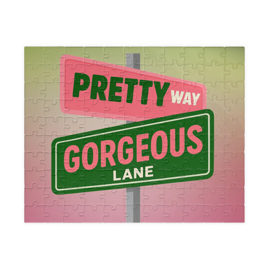 Gorgeous Lane Puzzle – "Pretty Way, Gorgeous Lane" 110–1014 Piece Jigsaw