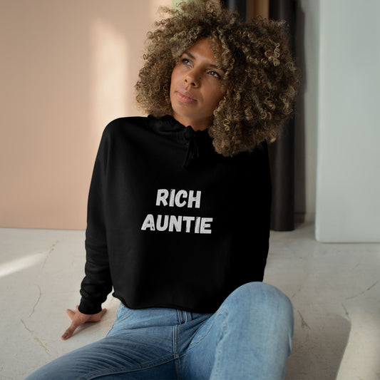 Rich Auntie Crop Hoodie